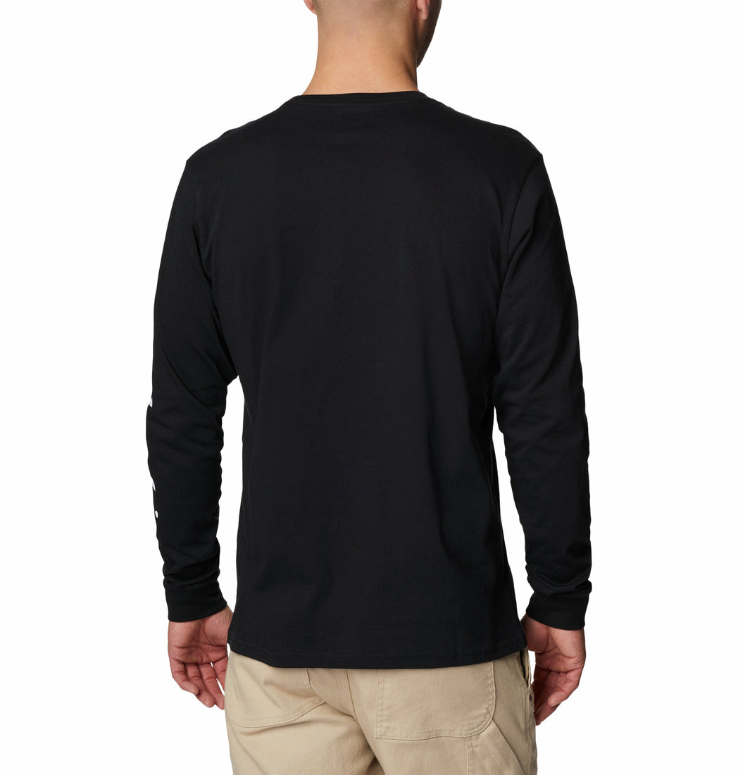 Polo Manga Larga Hombre Rockaway River™ Negro
