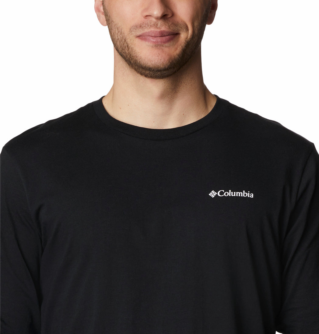 Polo Manga Larga Hombre Rockaway River™ Negro