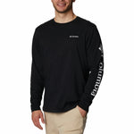 Polo Manga Larga Hombre Rockaway River™ Negro