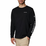 Polo Manga Larga Hombre Rockaway River™ Negro