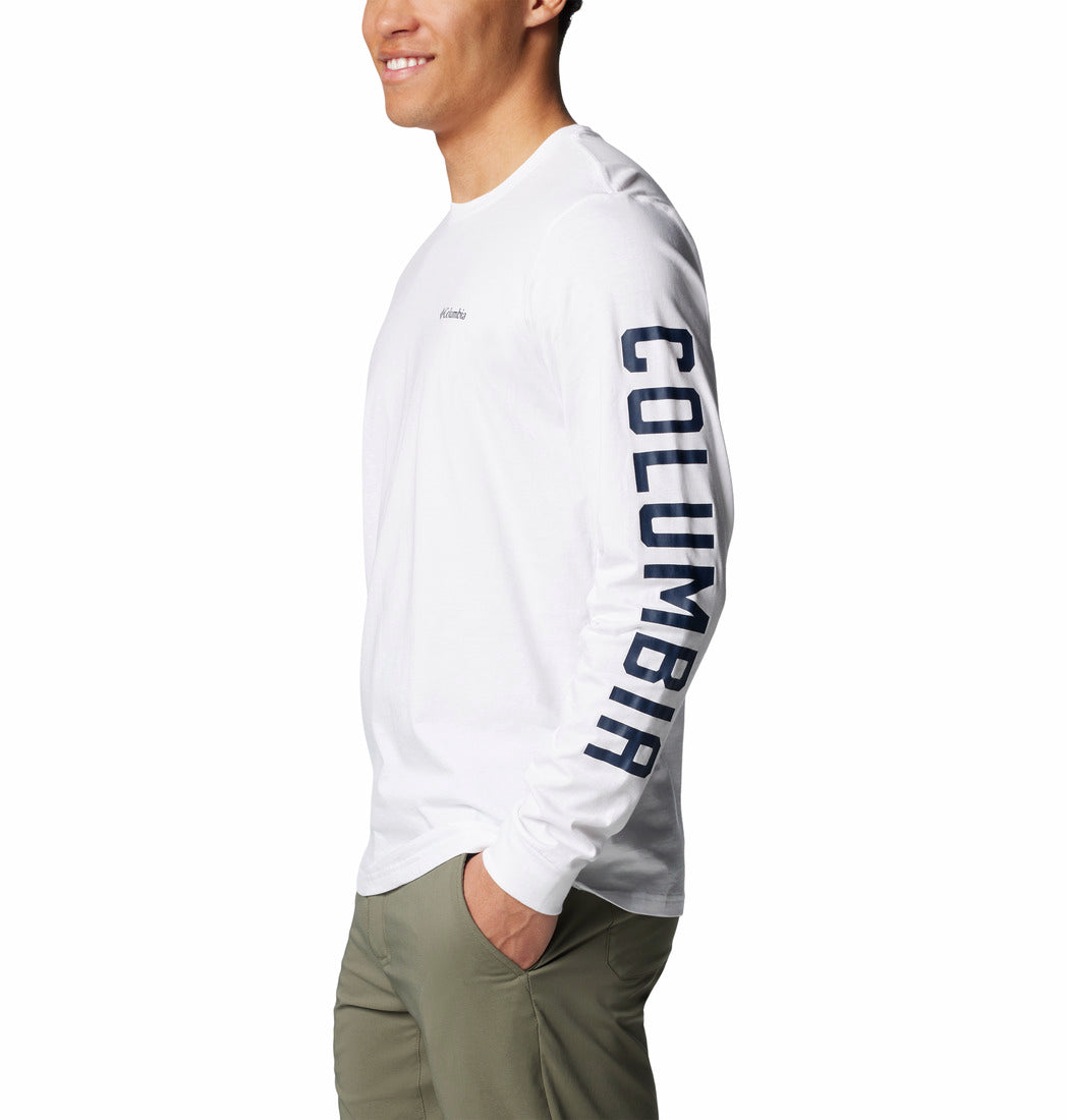 Polo Manga Larga Hombre Rockaway River™ Blanco