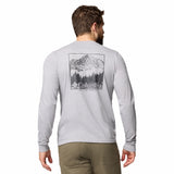 Polo Manga Larga Hombre CSC Seasonal Logo™ Gris