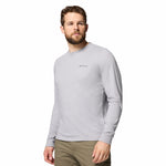 Polo Manga Larga Hombre CSC Seasonal Logo™ Gris