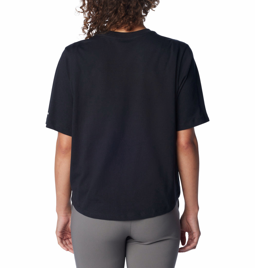 Polo Manga Corta Mujer North Cascades™ Negro