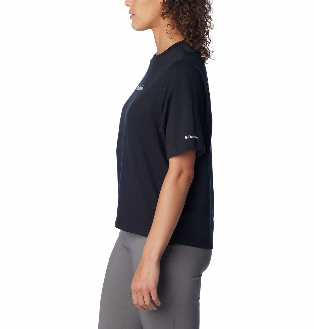 Polo Manga Corta Mujer North Cascades™ Negro
