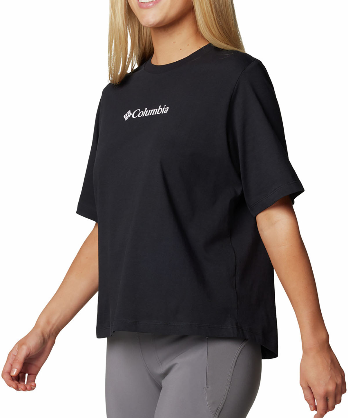 Polo Manga Corta Mujer North Cascades™ Negro
