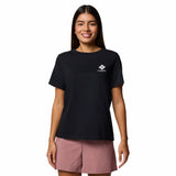 Polo Manga Corta Mujer Rolling Bend™ Negro
