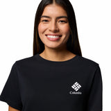 Polo Manga Corta Mujer Rolling Bend™ Negro