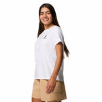Polo Manga Corta Mujer Rolling Bend™ Blanco