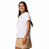 Polo Manga Corta Mujer Rolling Bend™ Blanco