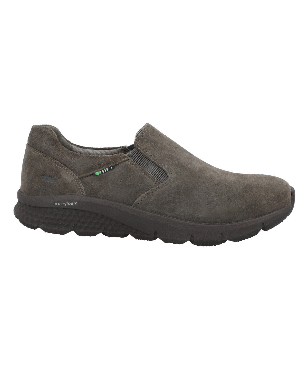 Slip On Para Hombre Cuero Vicudi Gris Rockford Gris