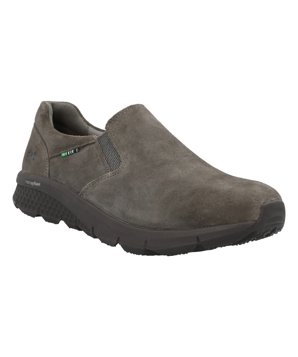 Slip On Para Hombre Cuero Vicudi Gris Rockford Gris