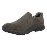 Slip On Para Hombre Cuero Vicudi Gris Rockford Gris