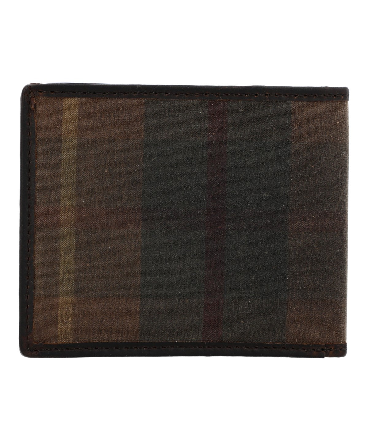 Billetera Para Hombre Canvas Engrasado Inglés Y Cuero Uk Windsor Wallet Marrón Rockford Marrón