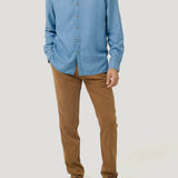 Camisa Tencel Hombre Tencel Rockford