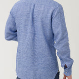 Camisa Lino Orgánico Hombre Linentex Rockford