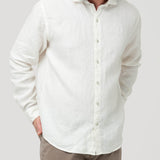 Camisa Lino Orgánico Hombre Linen Rockford