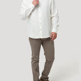 Camisa Lino Orgánico Hombre Linen Rockford