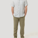 Camisa Lino Orgánico Hombre Brisa Rockford