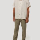 Pantalón Lino Orgánico Hombre Lisbon Rockford