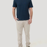 Pantalón Algodón/Tencel Hombre Napoli Rockford