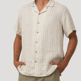 Camisa Lino Orgánico Hombre Duna Rockford