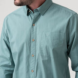 Camisa Algodón Orgánico Hombre Galiton Rockford