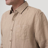 Camisa Lino Orgánico Hombre Linen Rockford