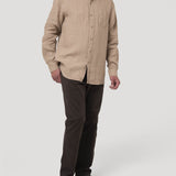 Camisa Lino Orgánico Hombre Linen Rockford