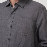 Camisa Lino Orgánico Hombre Linen Rockford