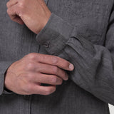 Camisa Lino Orgánico Hombre Linen Rockford
