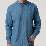 Camisa Algodón Orgánico Hombre Chambray Rockford