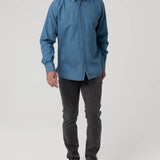 Camisa Algodón Orgánico Hombre Chambray Rockford