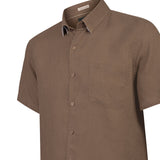 Camisa Lino Orgánico Hombre Linenshort Rockford