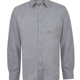 Camisa Lino Orgánico Hombre Claslinen Rockford