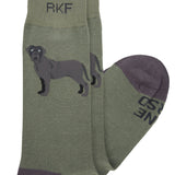 Medias Bambú/Elastano Hombre Cane Corso Rockford