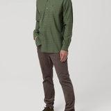 Camisa Algodón/Lana Hombre Wool Rockford