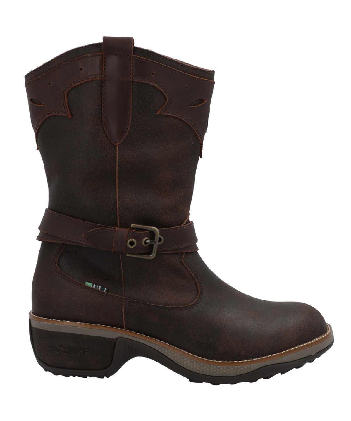 Bota Para Mujer Cuero Nia Marrón Rockford Marrón