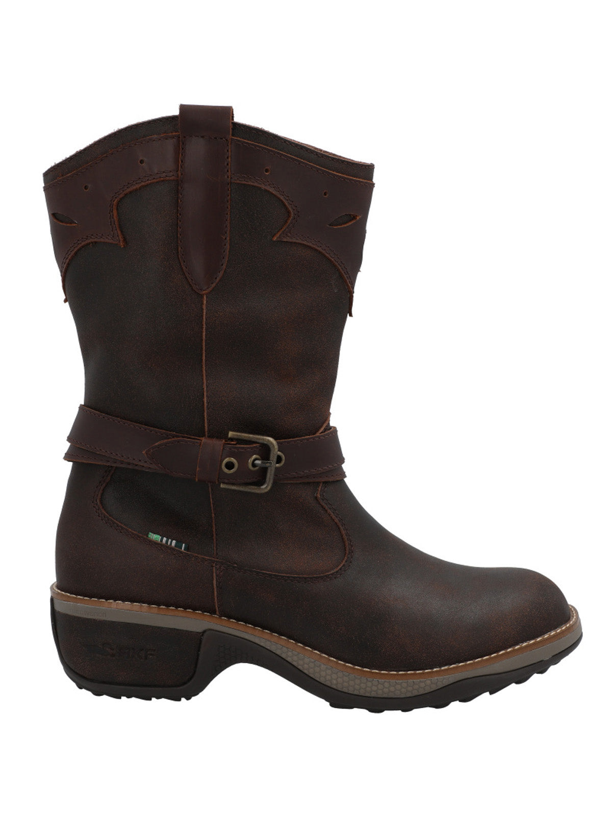 Bota Para Mujer Cuero Nia Marrón Rockford Marrón