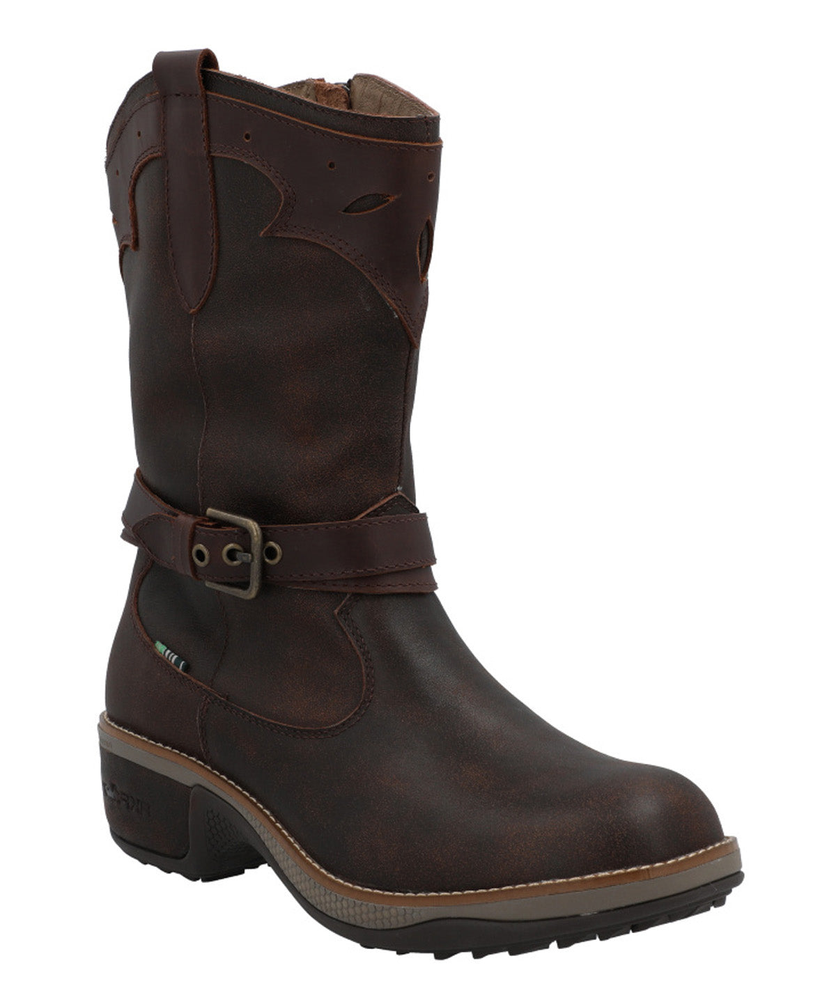 Bota Para Mujer Cuero Nia Marrón Rockford Marrón