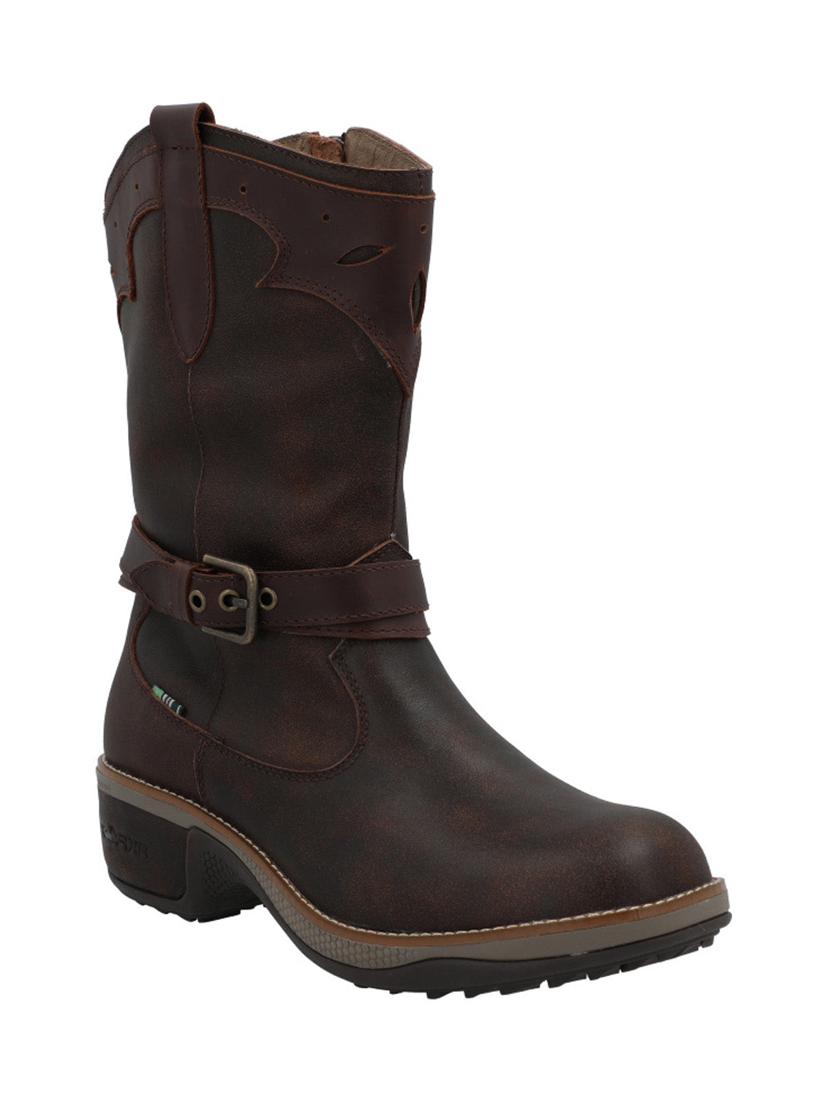 Bota Para Mujer Cuero Nia Marrón Rockford Marrón