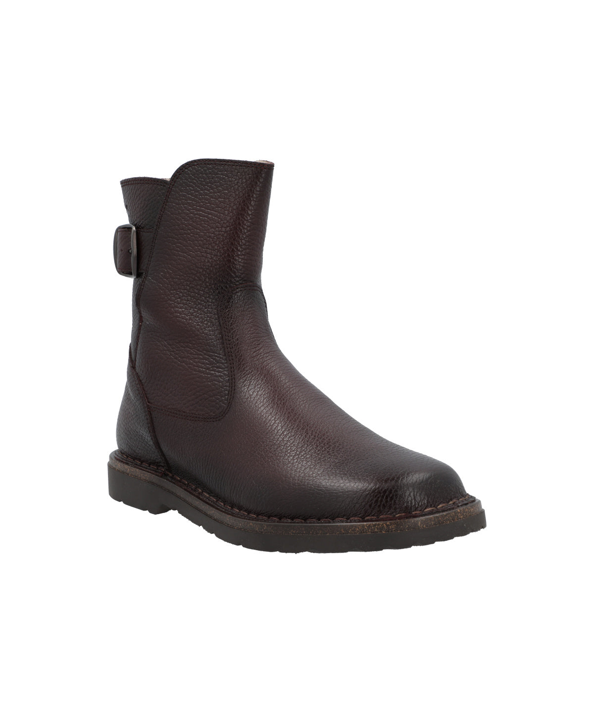 Botín Para Mujer Cuero Apulia Rojo Rockford Rojo