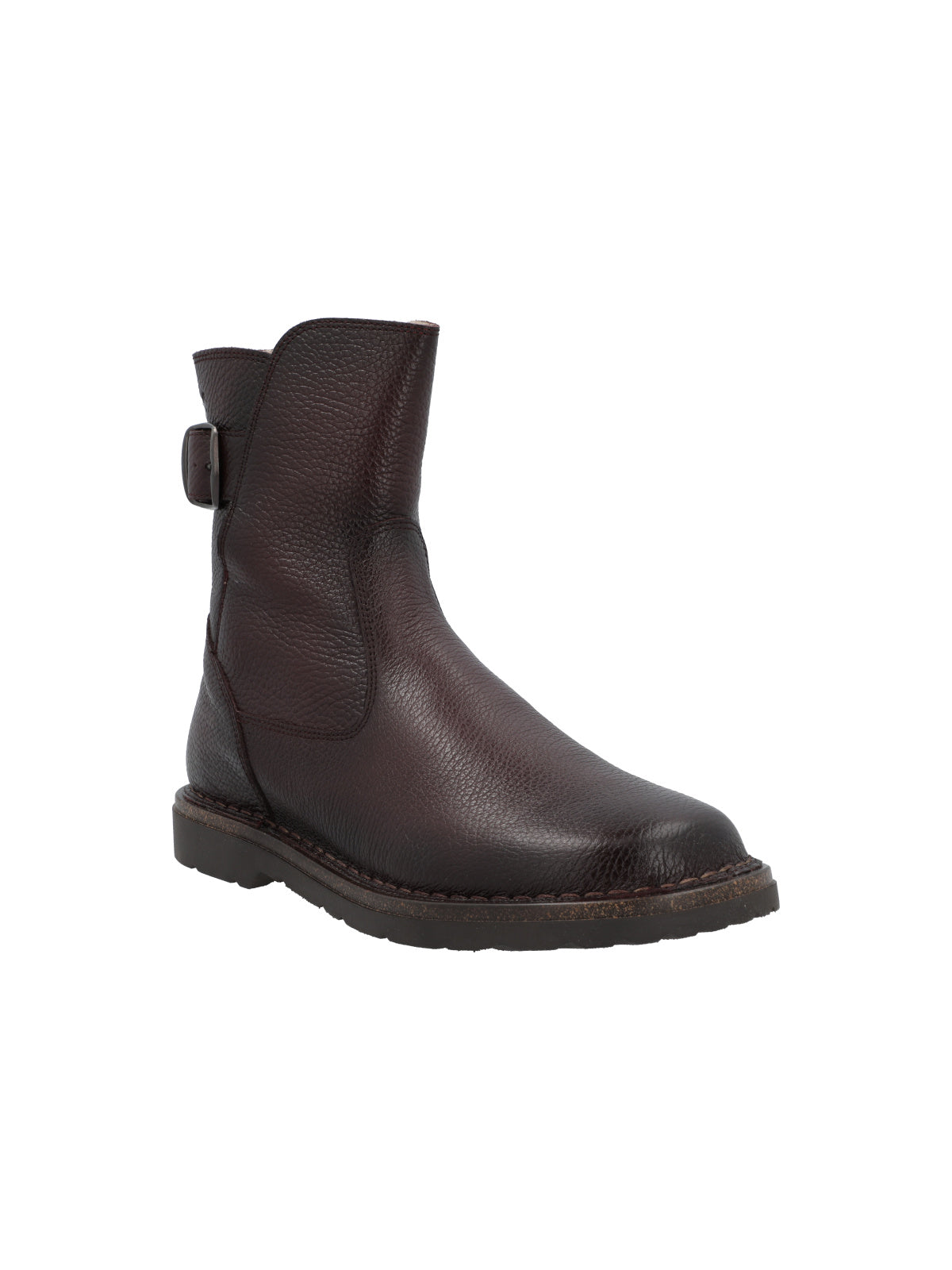 Botín Para Mujer Cuero Apulia Rojo Rockford Rojo