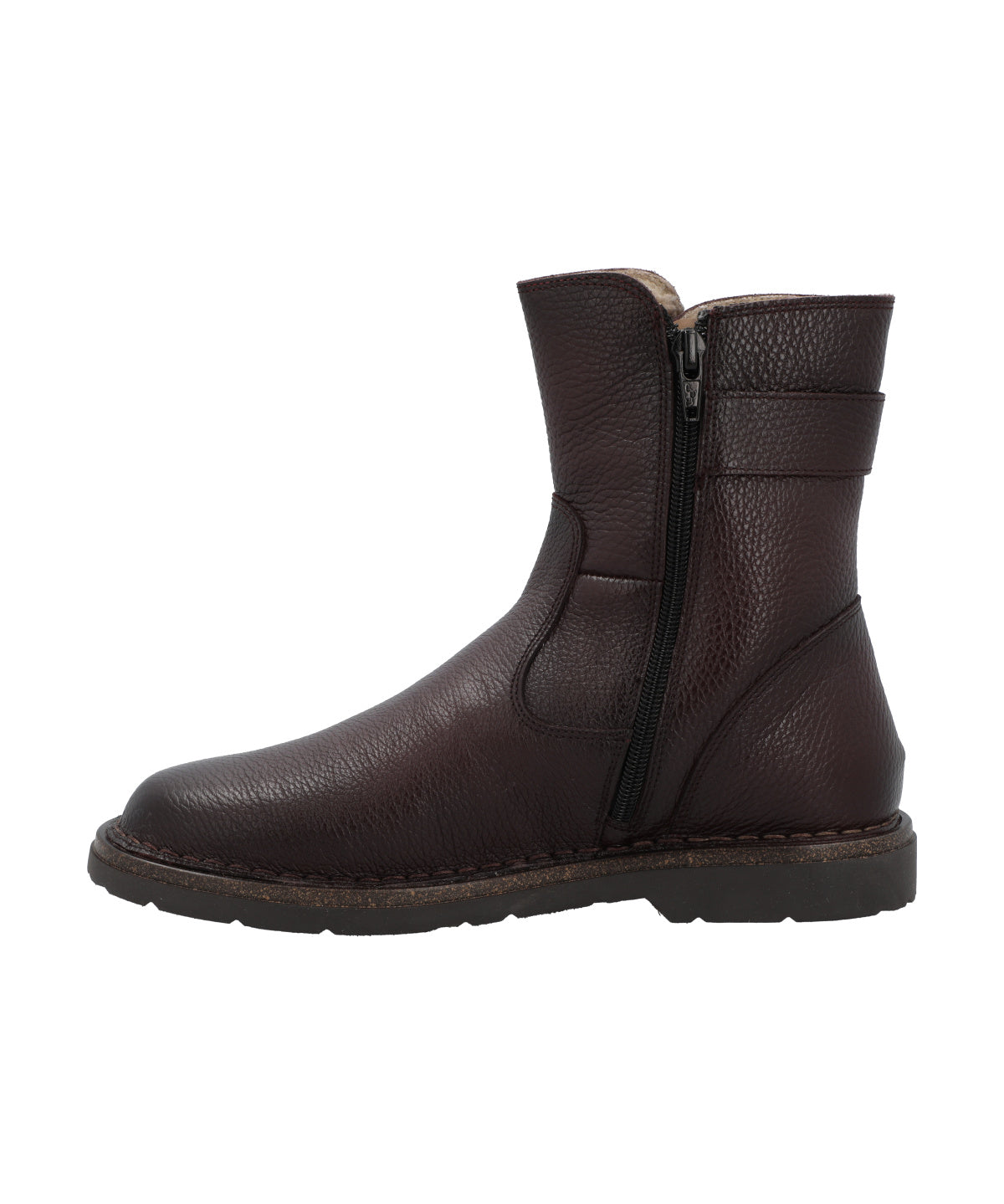 Botín Para Mujer Cuero Apulia Rojo Rockford Rojo