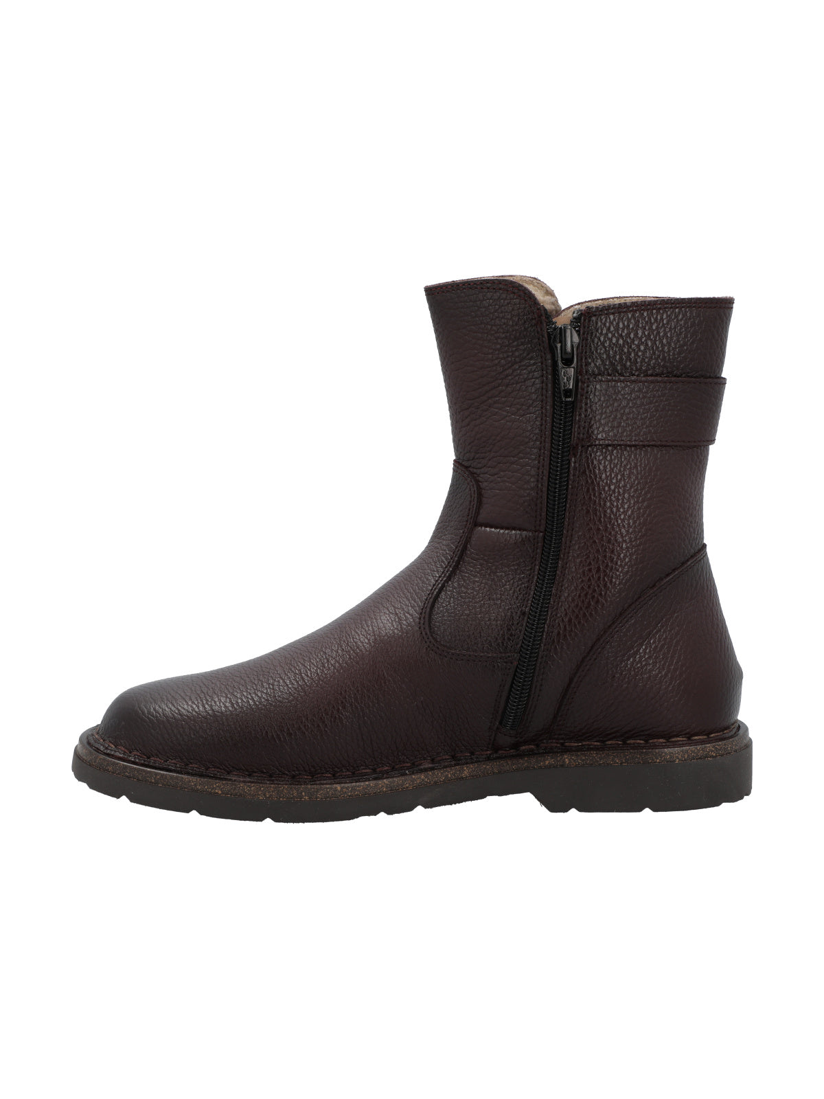 Botín Para Mujer Cuero Apulia Rojo Rockford Rojo