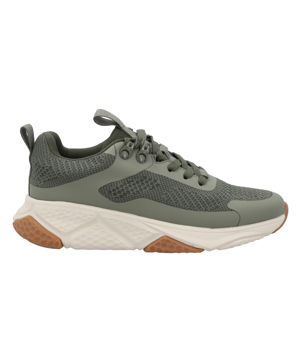 Zapatilla Para Mujer Cuero Benza Verde Rockford Verde