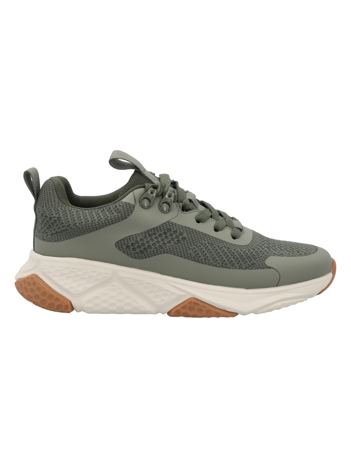 Zapatilla Para Mujer Cuero Benza Verde Rockford Verde