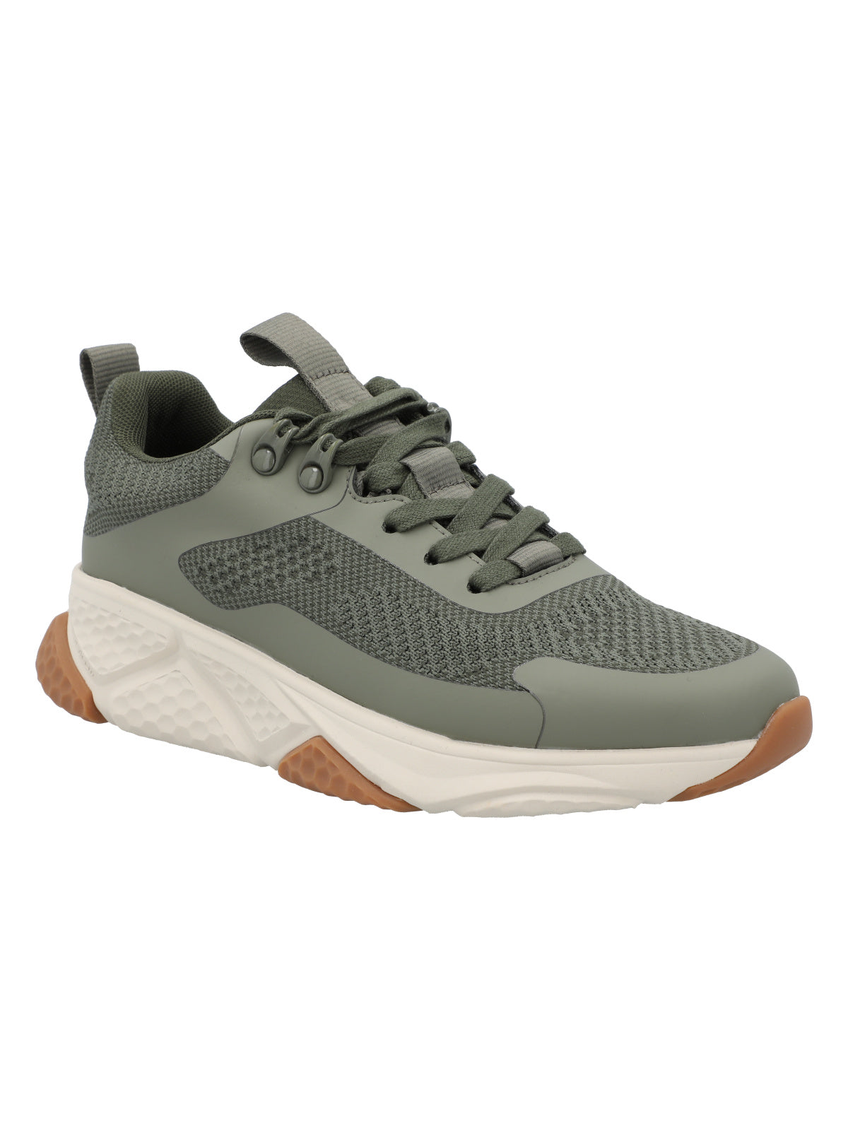 Zapatilla Para Mujer Cuero Benza Verde Rockford Verde