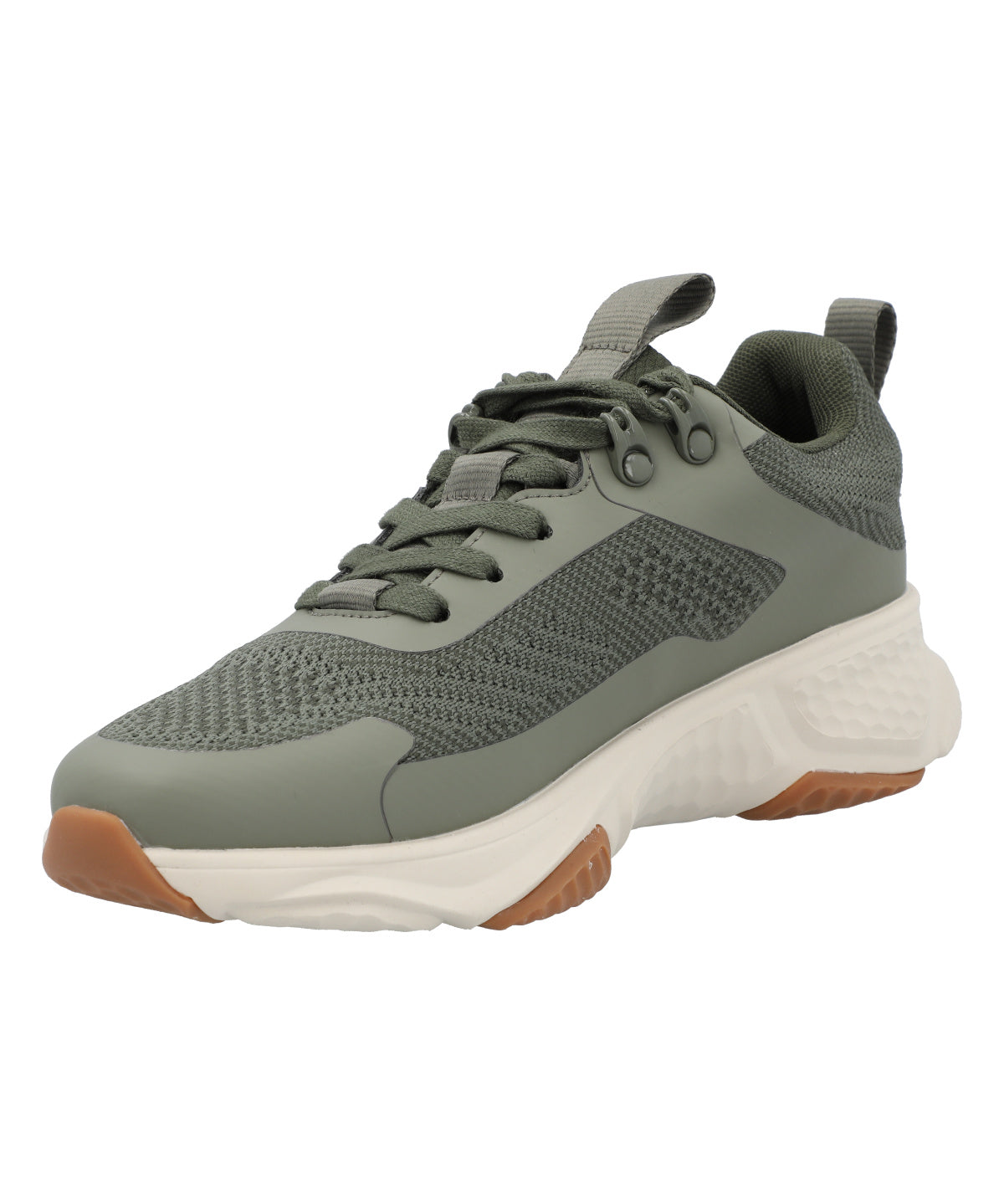 Zapatilla Para Mujer Cuero Benza Verde Rockford Verde