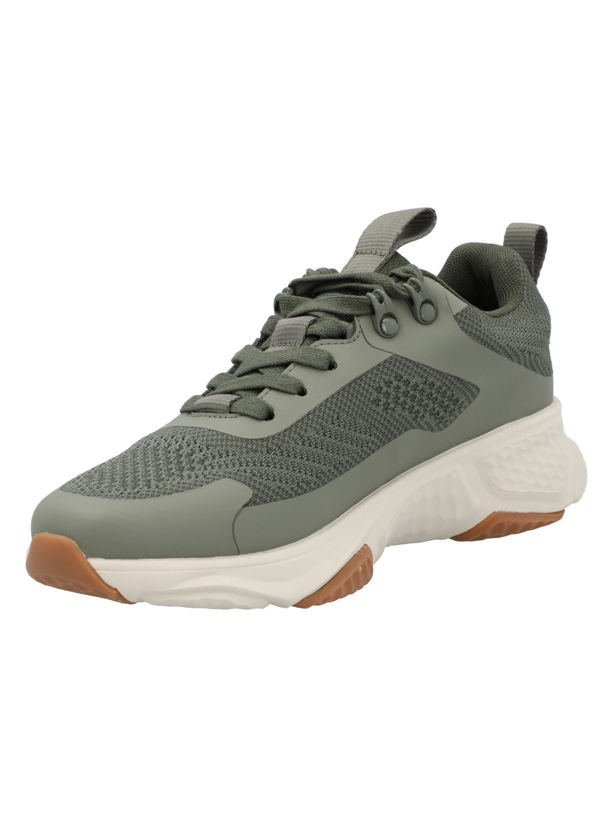 Zapatilla Para Mujer Cuero Benza Verde Rockford Verde